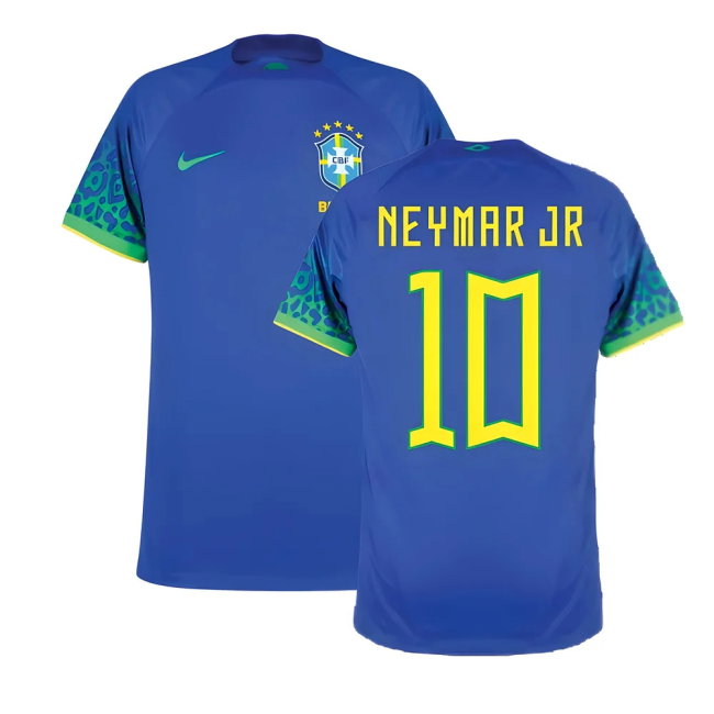 2022-2023 Brazil Away Shirt (NEYMAR JR 10)-SoccerKits Hub | Buy Soccer Jerseys Online